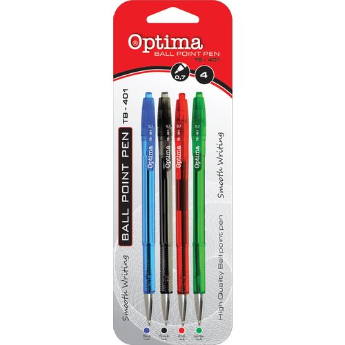 Kemijska olovka OPTIMA TB-401 4/1 mix boja 10995 bls slika 1