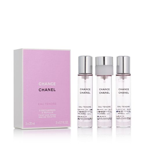 Chanel Chance Eau Tendre EDT 3 x 20 ml pocket spray refill W slika 1