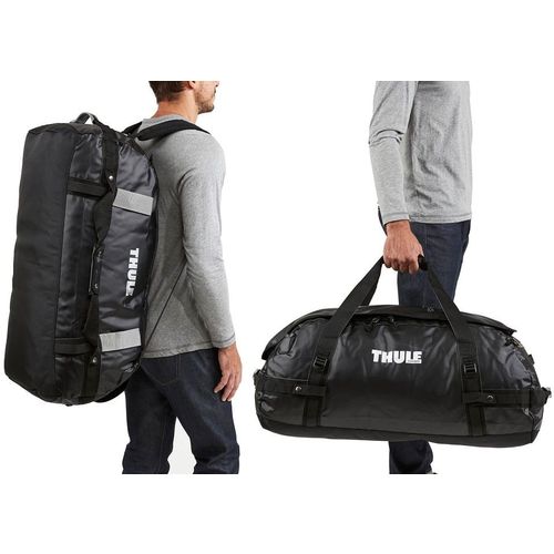 Sportska/putna torba i ruksak 2u1 Thule Chasm XL 130L crni slika 9