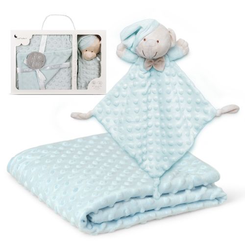 InterBaby set dekica Bubble i tješlica Bear Mint slika 1