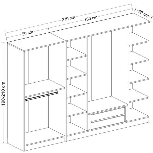 Kale - 7500 Dore Wardrobe slika 8