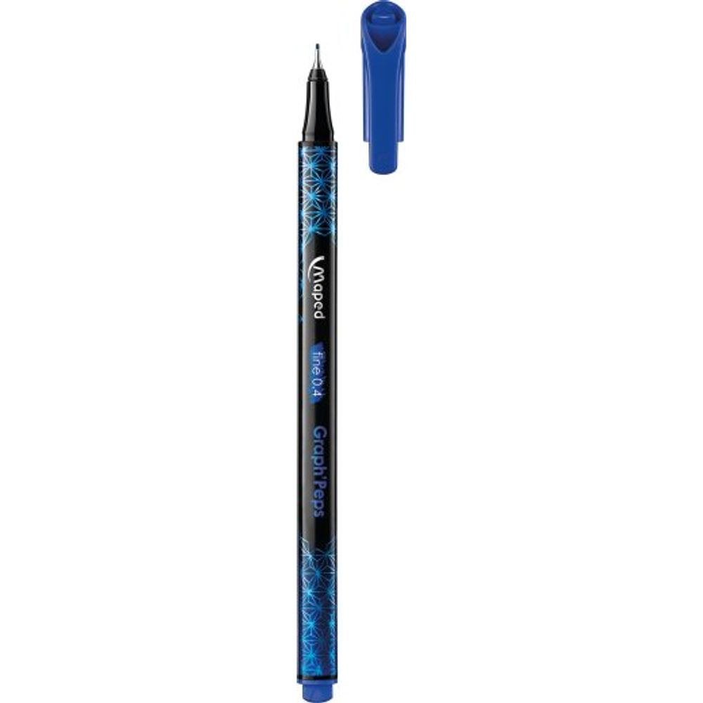 Maped Fineliner 0.4 mm plavi box DECO slika 3
