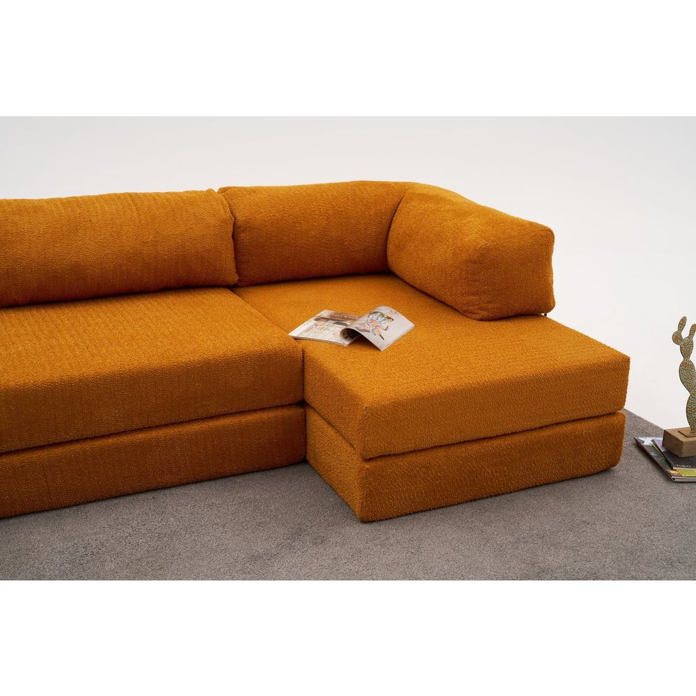 Comfort - Narandžasti Ugaoni Sofe slika 6