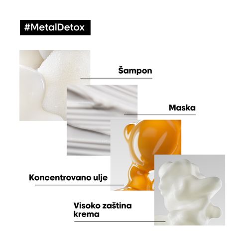 Loreal Professionnel Paris Metal Detox Profesionalni kremasti šampon za čišćenje protiv metala 300ml slika 6