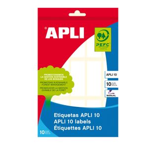 APLI naljepnica 10l za ručni ispis 20x50mm 1642