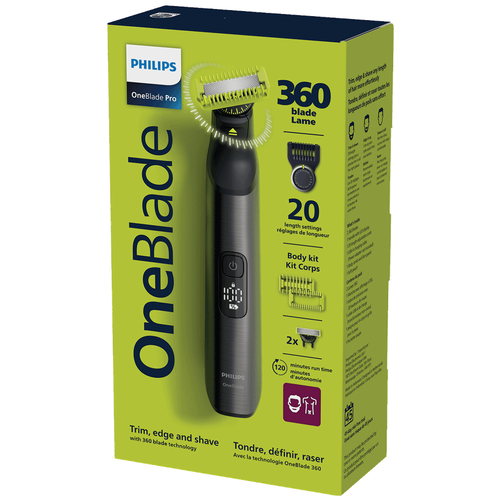 Philips Aparat za brijanje , trimer, lice i tijelo, OneBlade Pro - QP6552/15 slika 4