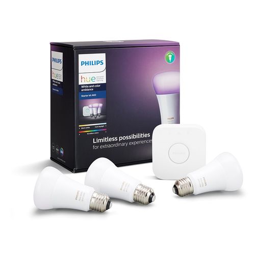 Philips HUE starter kit 3, E27, bijela i boja slika 3