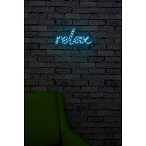 Wallity Ukrasna plastična LED rasvjeta, Relax - Blue slika 13