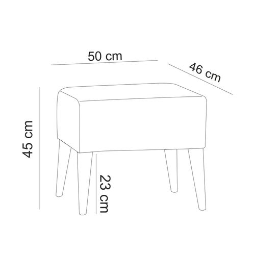 Atelier Del Sofa Tabure, Zeni - Green slika 2