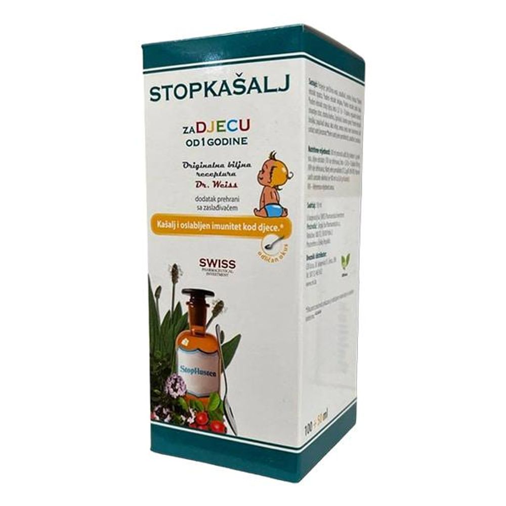 Stop Kasalj Sirup za djecu 150ml slika 1