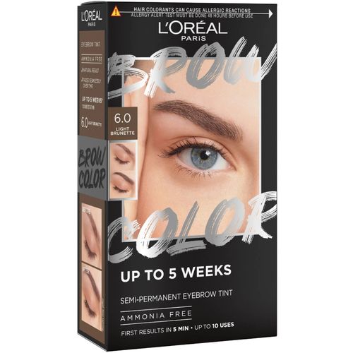 L'Oréal Paris Brow Color polutrajna boja za obrve 6.0 Light Brunette slika 1