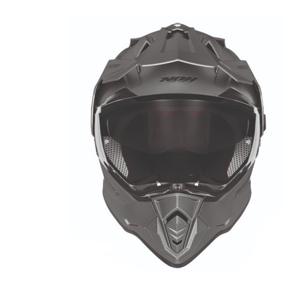 Zatvorena - full face off road kaciga za motor M vel. NOX Trail 632A N312 - Mat Titanium slika 1
