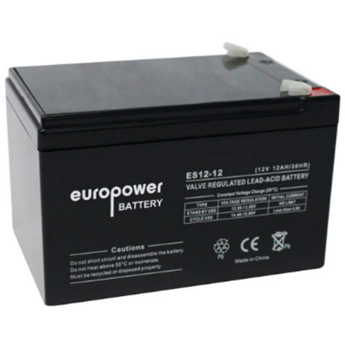 Baterija za UPS EuroPower ES12-12A 12V 12Ah slika 1