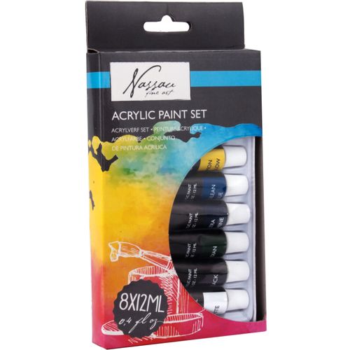 Art Sensation Akrilne boje u tubi set 8x12ml slika 1