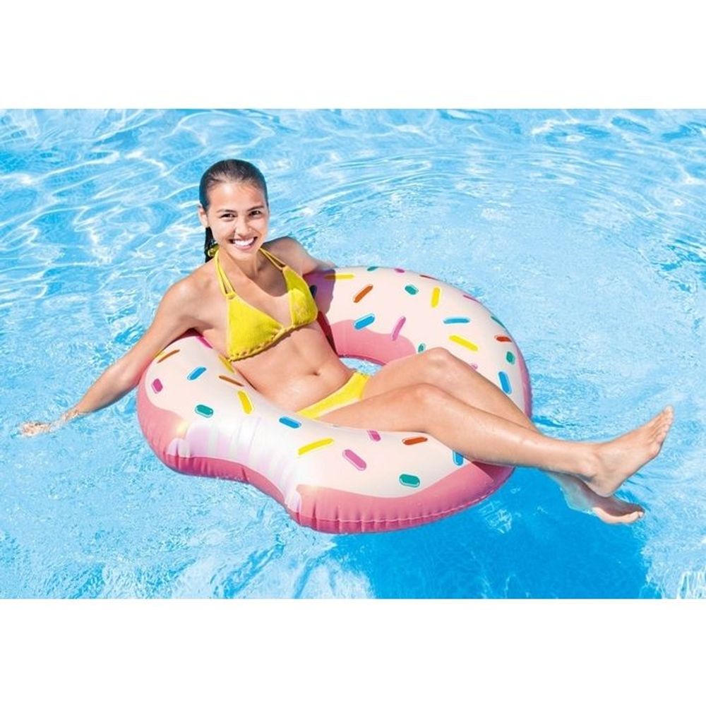 Intex kolut za plivanje krofna (9+) 107 x 99 cm 56265NP slika 3