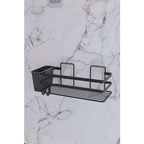 SB007K-B Black Bathroom Organizer slika 3