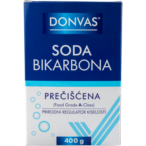 SODA BIKARBONA DONVAS® prečišćena, 400g slika 1