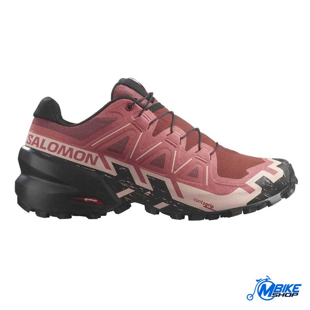 Salomon Ženske patike Speedcross 6, Cow Hide/Black/English Rose slika 1