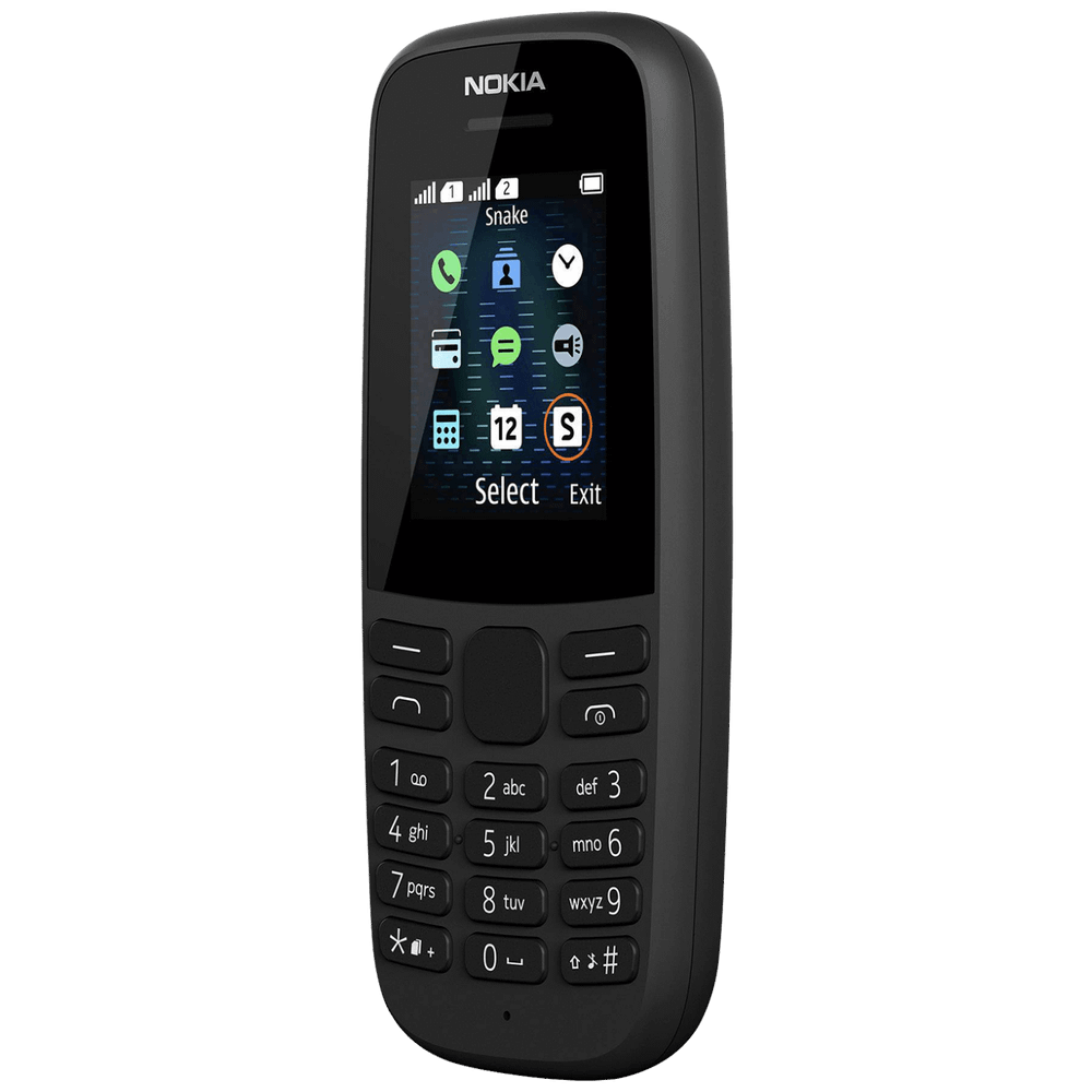 Nokia Telefon mobilni , 1.77" zaslon, Single SIM, FM radio - Nokia 105 SS Black EU slika 2