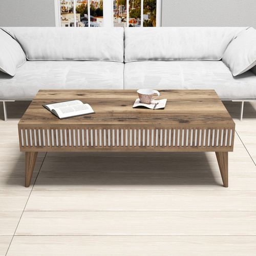 Milan - Walnut Walnut Living Room Furniture Set slika 4