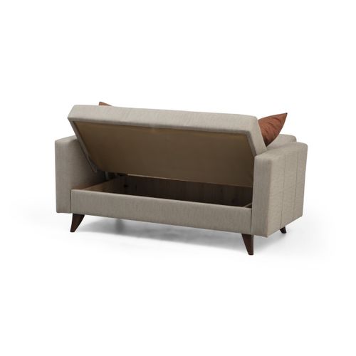 Atelier Del Sofa Dvosjed, Polya - Beige slika 5