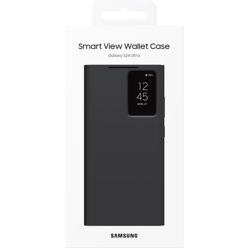 Samsung Smart View preklopna maska Galaxy S24 Ultra crna slika 4