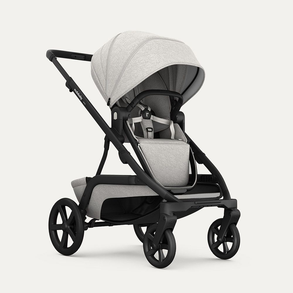 REDSBABY NUVO Twin dječja kolica 2u1 Gun Metal, Pebble M slika 3
