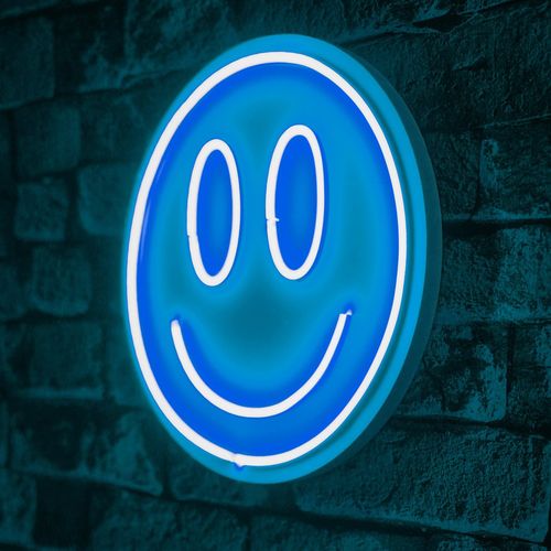 Smiley - Blue Blue Decorative Plastic Led Lighting slika 1