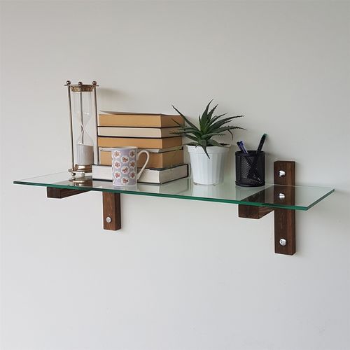 R100 Walnut Wall Shelf slika 5