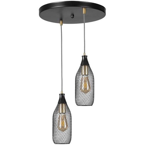 Rio 8714-2 Black Chandelier slika 1