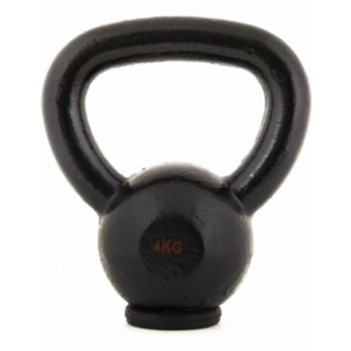 AMILA Kettlebell Cast Iron Rubber Base 4Kg slika 1