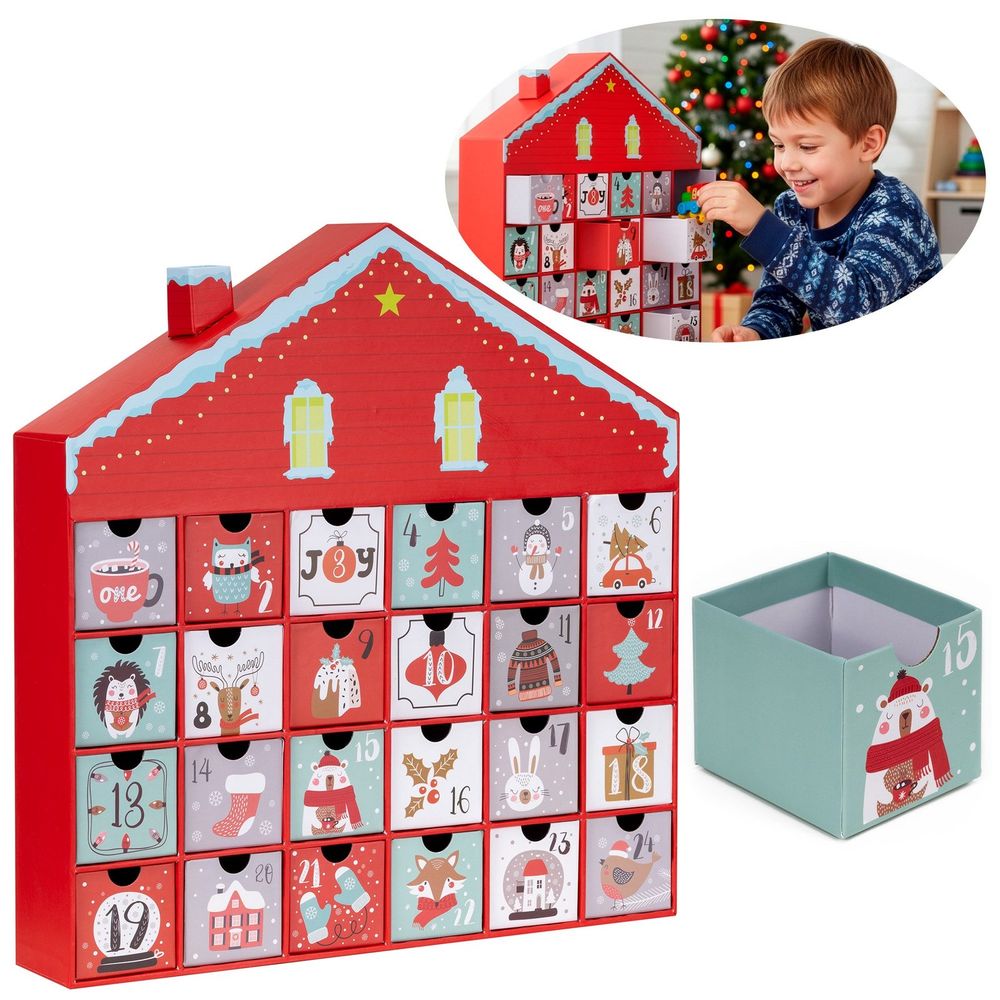 Ca1508 adventski kalendar 39 x 7 x 40 cm slika 1
