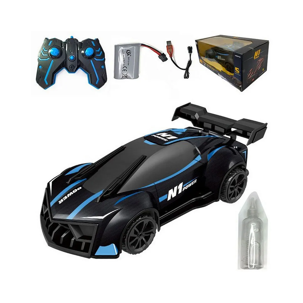 R/C Sportsko auto na daljinsko upravljanje sa vodenom maglom i LED svjetlima 48cm, Sorto slika 2