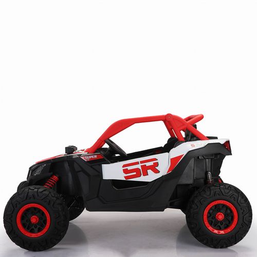 Buggy na akumulator SR SUPER 66 4x4 - dvosjed - crveni slika 3