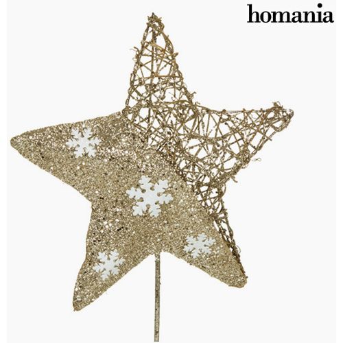 Ukrasna figura Zvijezda Šampanjac Zlato by Homania slika 3