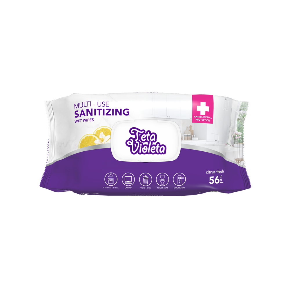 Teta Violeta Višenamjenske dezinficirane maramice 56/1 slika 1