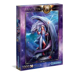 Clementoni Puzzle Anne Stokes - Dragon Mage 1000kom