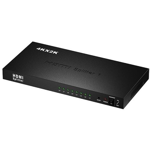 HDMI spliter aktivni 1/8 5V/3A KT-HSP 1.8 slika 1