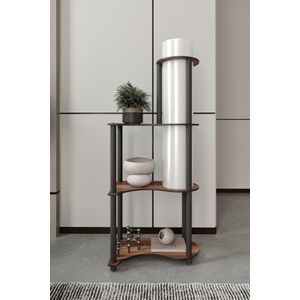 KS-11122 Lampa za Pod od Orahovog Drveta