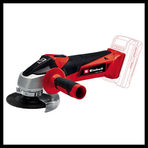 Einhell Akumulatorska bušilica ugaona brusilica Set TE-TK 18/2 Li Kit (CD+AG) (1x 4,0 Ah) slika 3