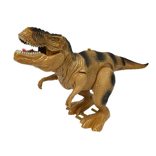 Dinosaur T-Rex na baterije, smeđi slika 2