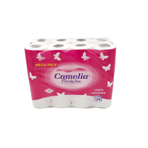 Camelia toalet papir Mega Pack, troslojni, 24/1 slika 1