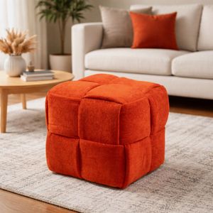 Pouffe za sjedenje - Narančasta boja