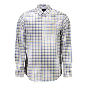 GANT MEN'S YELLOW LONG SLEEVE SHIRT