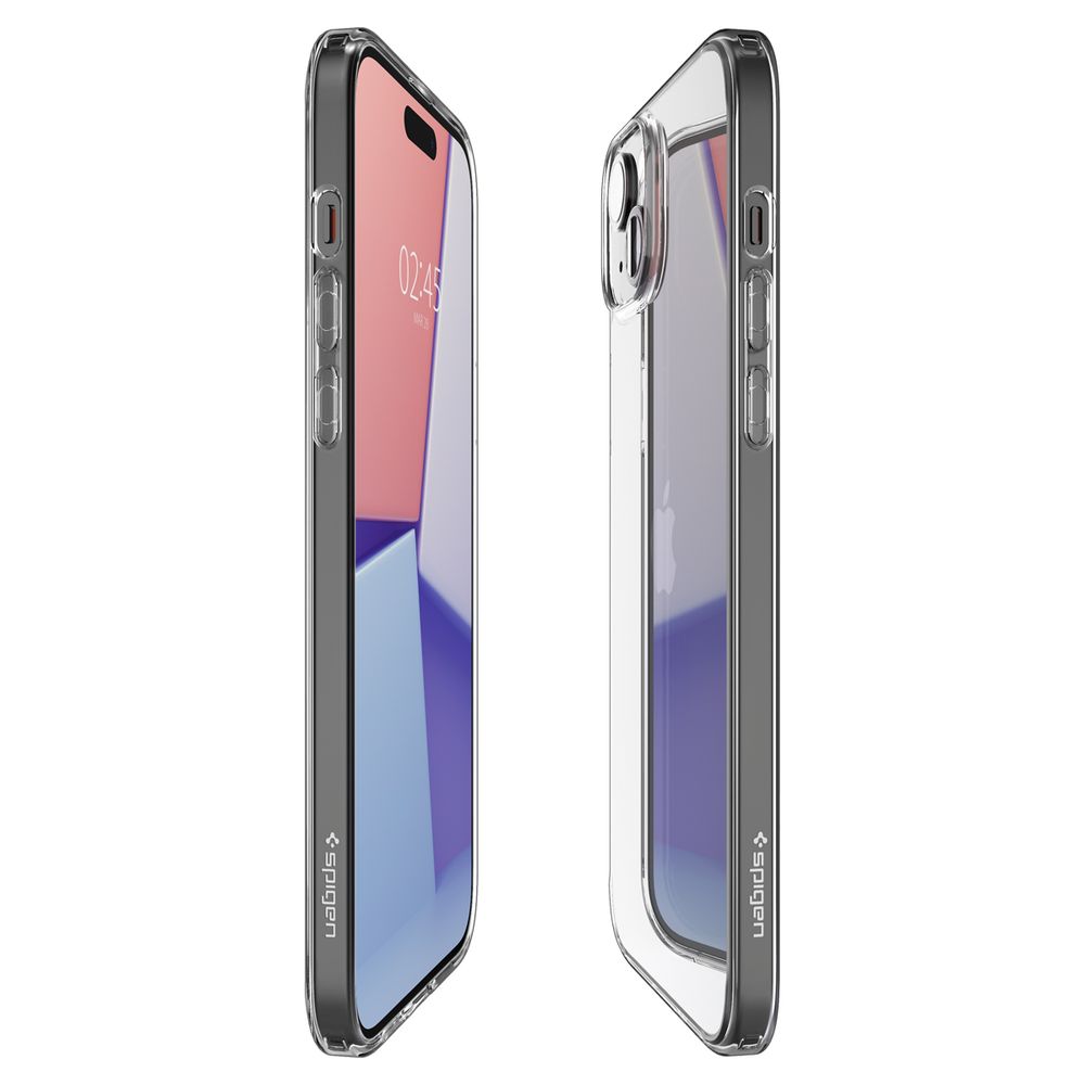 Spigen Air Skin Hybrid, crystal clear - iPhone 15 slika 7