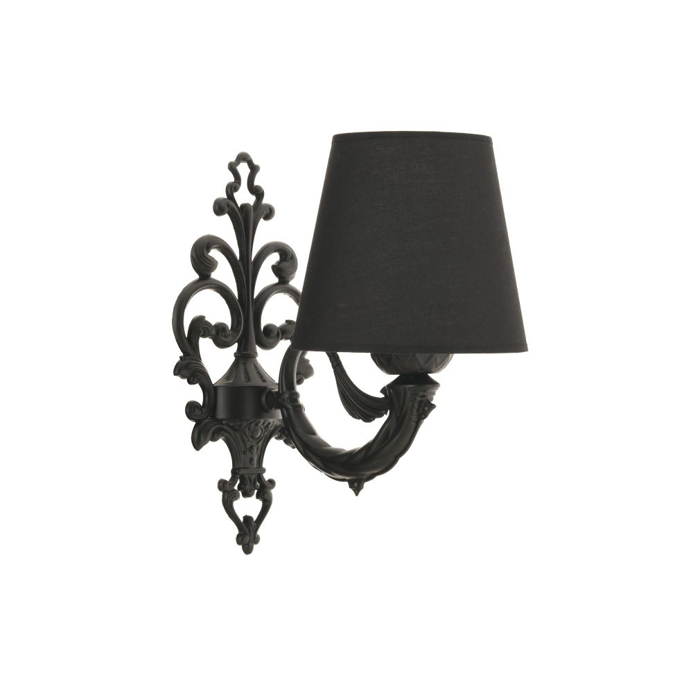 Lampa za zid Lily - Crna slika 2