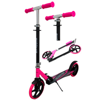 Veliki romobil H5 PINK sklopivi R-Sport kotači 200 mm do 100 kg