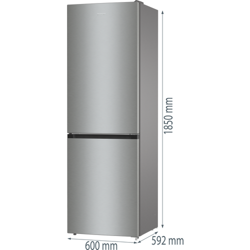 Gorenje NRKE62XL Kombinovani frižider, NoFrost, AdaptTech, Visina 185 cm, Širina 60 cm slika 6