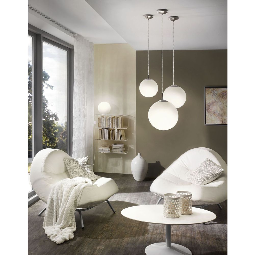 Eglo Rondo visilica/1 e27 ¤250  nikl-mat-opal  slika 9