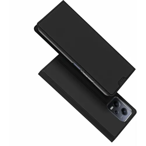 DUX DUCIS Skin Pro – preklopna torbica za Xiaomi Redmi Note 12 5G crna slika 1